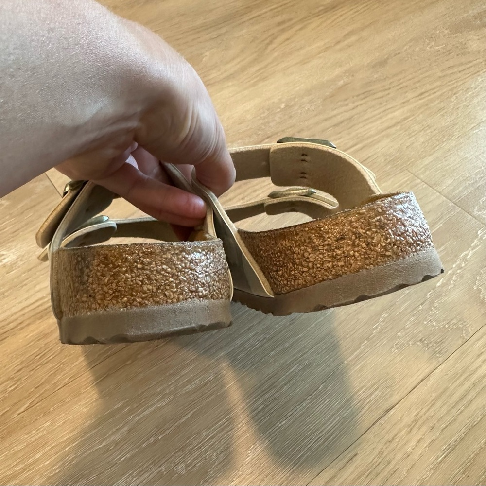 Birkenstock Arizona Birko-Flor Sandals in Desert Soil Camo Sand Size 38 - Picture 9 of 10